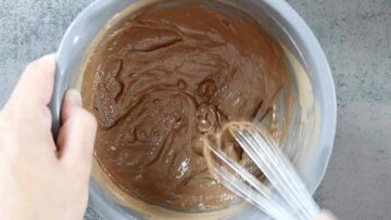 Low Carb Schoko Tassenkuchen ohne Zucker: Rühren