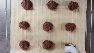 Low Carb Schokoplätzchen ohne Zucker: Formen