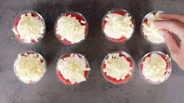 Low Carb Spaghetti Eis Dessert ohne Zucker: Hacken