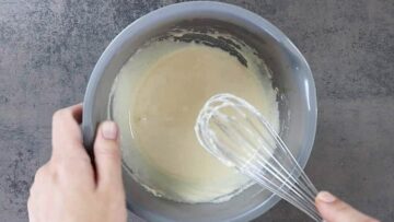 Low Carb Tassenkuchen: Rühren