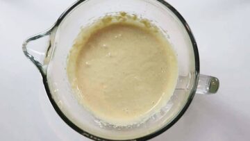 Low Carb Toast: Rühren