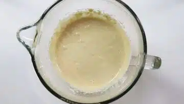 Low Carb Toast: Rühren