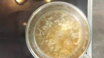 Low Carb Toffifee ohne Zucker: Schmelzen