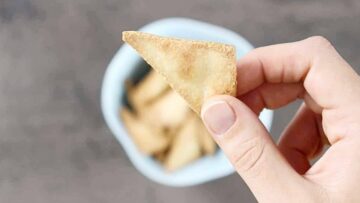 Low Carb Tortilla Chips: Verzehr