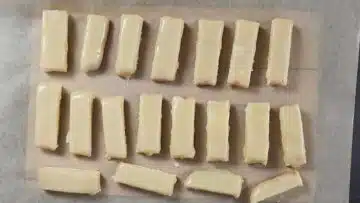 Low Carb Twix ohne Zucker: Einfrieren