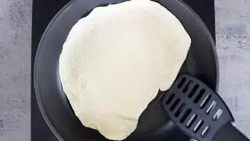 Low Carb Wraps: Ausbacken