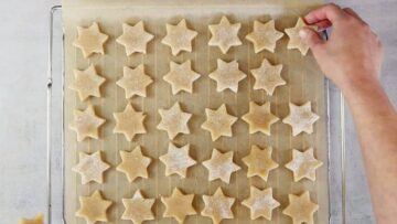 Low Carb Zimtsterne ohne Zucker: Vorbereiten