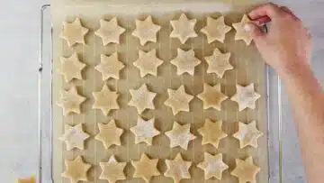 Low Carb Zimtsterne ohne Zucker: Vorbereiten