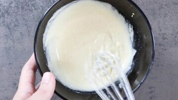 Low Carb Zitronen Tassenkuchen ohne Zucker: Rühren