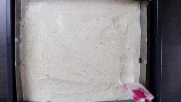 Low Carb Zitronenkuchen vom Blech: Backen