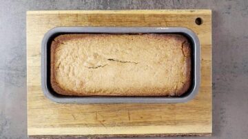 Mandelmuskuchen ohne Zucker: Backen