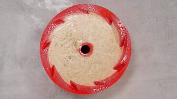 Marzipan Nusskuchen ohne Zucker: Backen