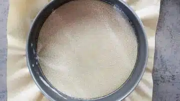 Marzipankuchen ohne Zucker: Vorbereiten