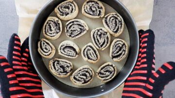 Mohnschnecken ohne Zucker: Genießen