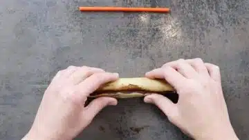 Nuss Nougat Plätzchen ohne Zucker: Kühlen