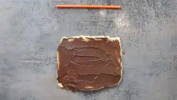 Nuss Nougat Plätzchen ohne Zucker: Rollen