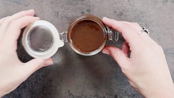 Nutella ohne Zucker selber machen: Aufbewahren