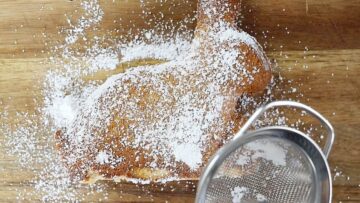 Osterhase ohne Zucker: Dekorieren