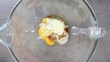 Osterhase ohne Zucker: Rühren