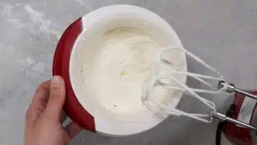 Panna Cotta Torte ohne Zucker: Aufschlagen