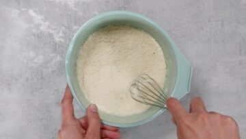 Panna Cotta Torte ohne Zucker: Mischen