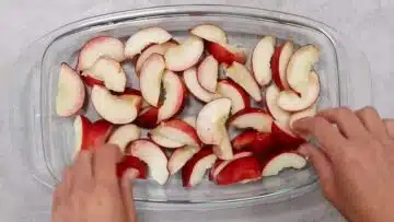 Pfirsich Cobbler: Vorbereiten