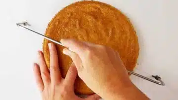 Philadelphia Torte ohne Zucker: Schneiden