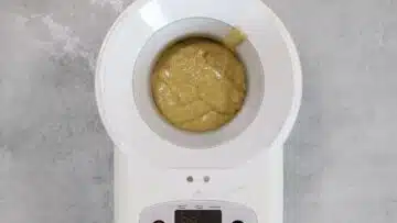 Pistazieneis ohne Zucker: Einfrieren