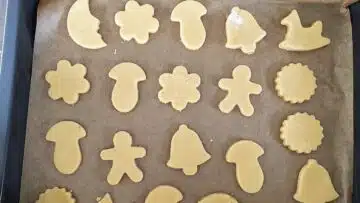 Plätzchen mit Mandelmehl: Backen