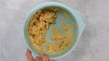 Puddingplätzchen ohne Zucker: Rühren