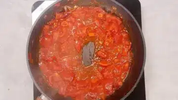 Salsa dip selber machen: Rühren