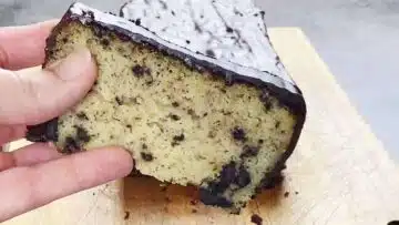 Schokino Kuchen ohne Zucker: Schneiden