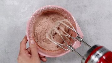 Schoko Biskuitrolle ohne Zucker: Füllung zubereiten