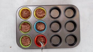Schoko Zucchini Muffins ohne Zucker: Backen