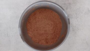 Schoko Zucchini Muffins ohne Zucker: Mischen