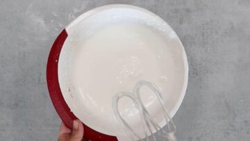 Schokobananen ohne Zucker: Aufschlagen