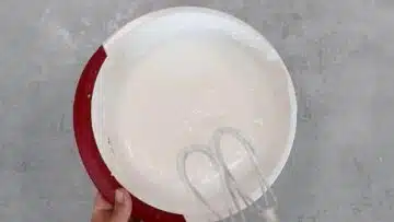 Schokobananen ohne Zucker: Aufschlagen