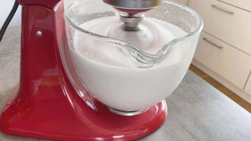 Schokoriegel ohne Zucker: Aufschlagen