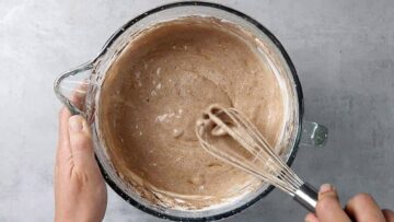 Schokoriegel ohne Zucker: Unterheben