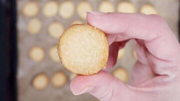 Shortbread ohne Zucker: Abkühlen