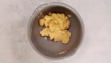 Shortbread ohne Zucker: Rühren