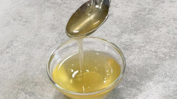 Sirup ohne Zucker: Abkühlen