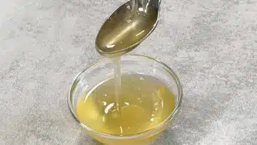 Sirup ohne Zucker: Abkühlen