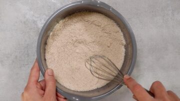 Spekualtius Kuchen ohne Backen: Mischen