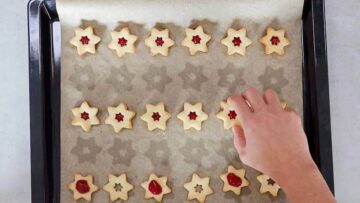 Spitzbuben ohne Zucker: Füllen
