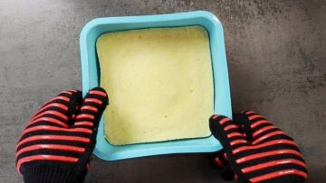 Tiramisu ohne Zucker: Erwärmen