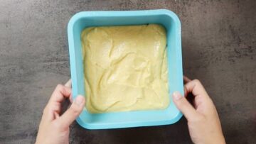 Tiramisu ohne Zucker: Umfüllen