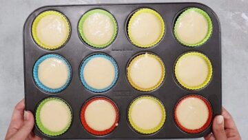 Vanille Muffins ohne Zucker: Backen