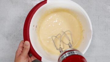 Vanille Muffins ohne Zucker: Rühren