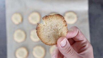 Vegane Plätzchen ohne Zucker: Verzehr